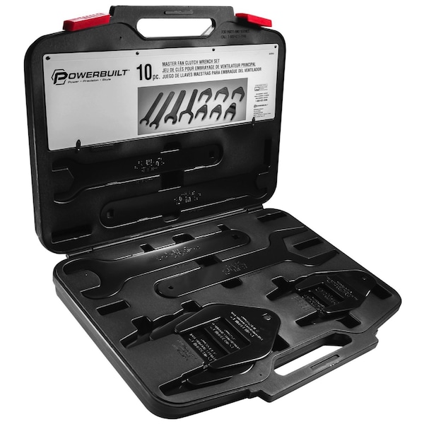 Master Fan Clutch Wrench Set Kit127